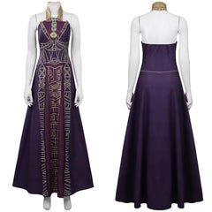 Adulte Black Panther Wakanda Forever Ramonda Robe Cosplay Costume