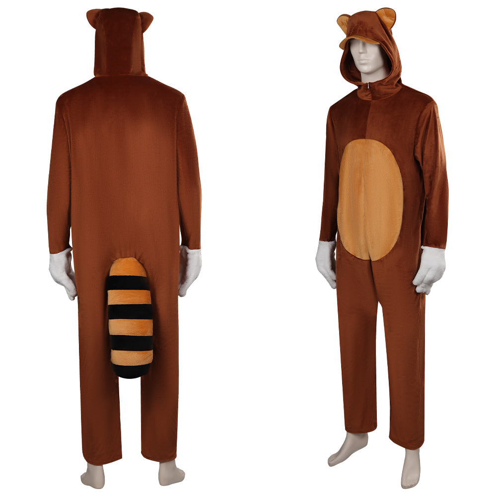 Adulte Super Mario Bros Uniform Pyjama Cosplay Costume