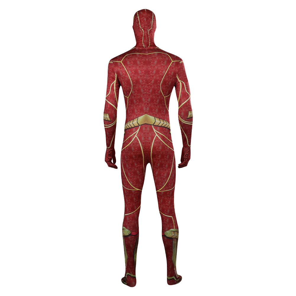 Adulte The Flash Barry Allen Combinaison Cosplay Costume Carnaval