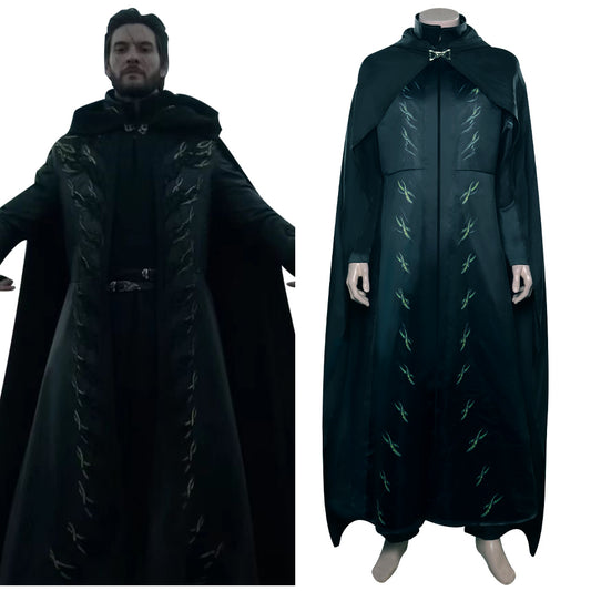 Shadow and Bone 2: La Saga Grisha Secret Leader Shadow Homme Cosplay Costume