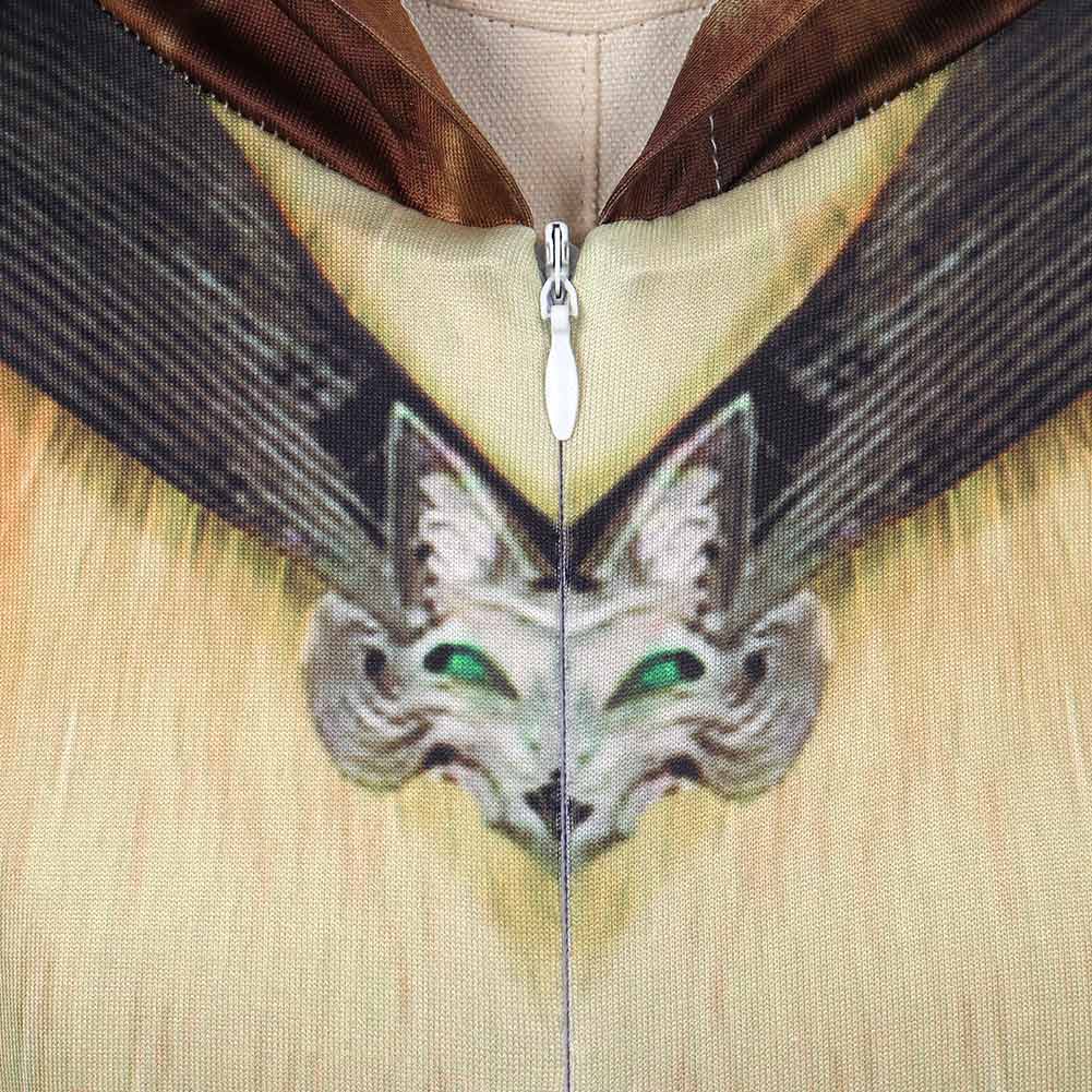 Enfant Le Chat potté 2 : La Dernière Quête Puss in Boots Combinaison Cosplay Costume