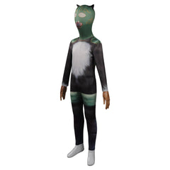 Enfant Le Chat potté 2 : La Dernière Quête Wish Kitty Combinaison Cosplay Costume