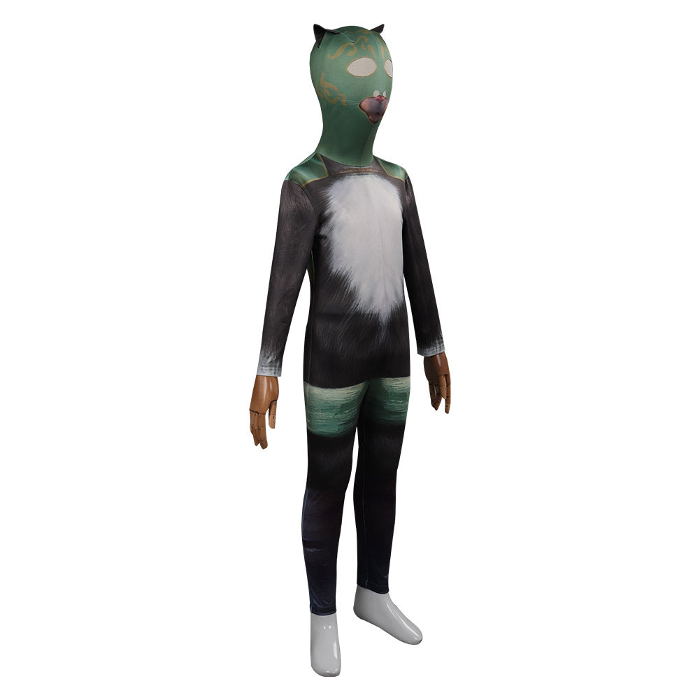 Enfant Le Chat potté 2 : La Dernière Quête Wish Kitty Combinaison Cosplay Costume