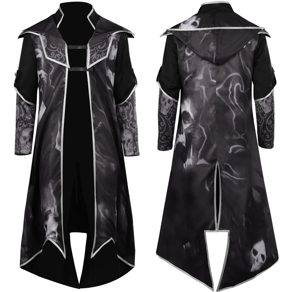 Adulte Hogwarts Legacy Slytherin Cape Coupe-vent Cosplay Costume Carnaval