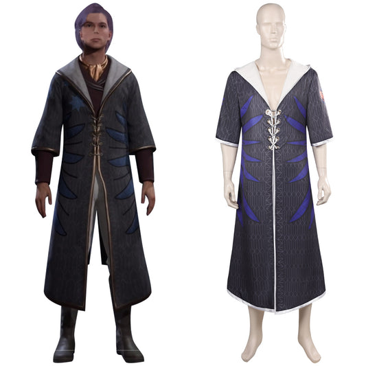 Adulte Hogwarts Legacy Ravenclaw Coupe-vent Manteau Cosplay Costume