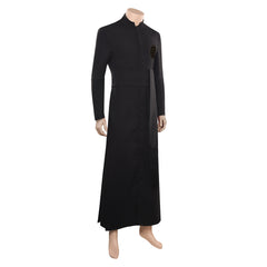 The Pope‘s Exorcist - Father Gabriele Amorth Cosplay Costume Robe Halloween Carnival Party Disguise Suit