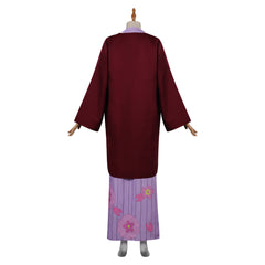 Demon Slayer Kanroji Mitsuri Cosplay Costume Kimono Outfits Halloween Carnival Party Disguise Suit