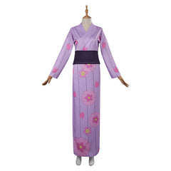 Demon Slayer Kanroji Mitsuri Cosplay Costume Kimono Outfits Halloween Carnival Party Disguise Suit
