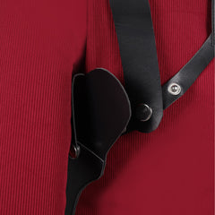 Resident Evil 4 Ada Wong Jeu Uniform Rouge Cosplay Costume