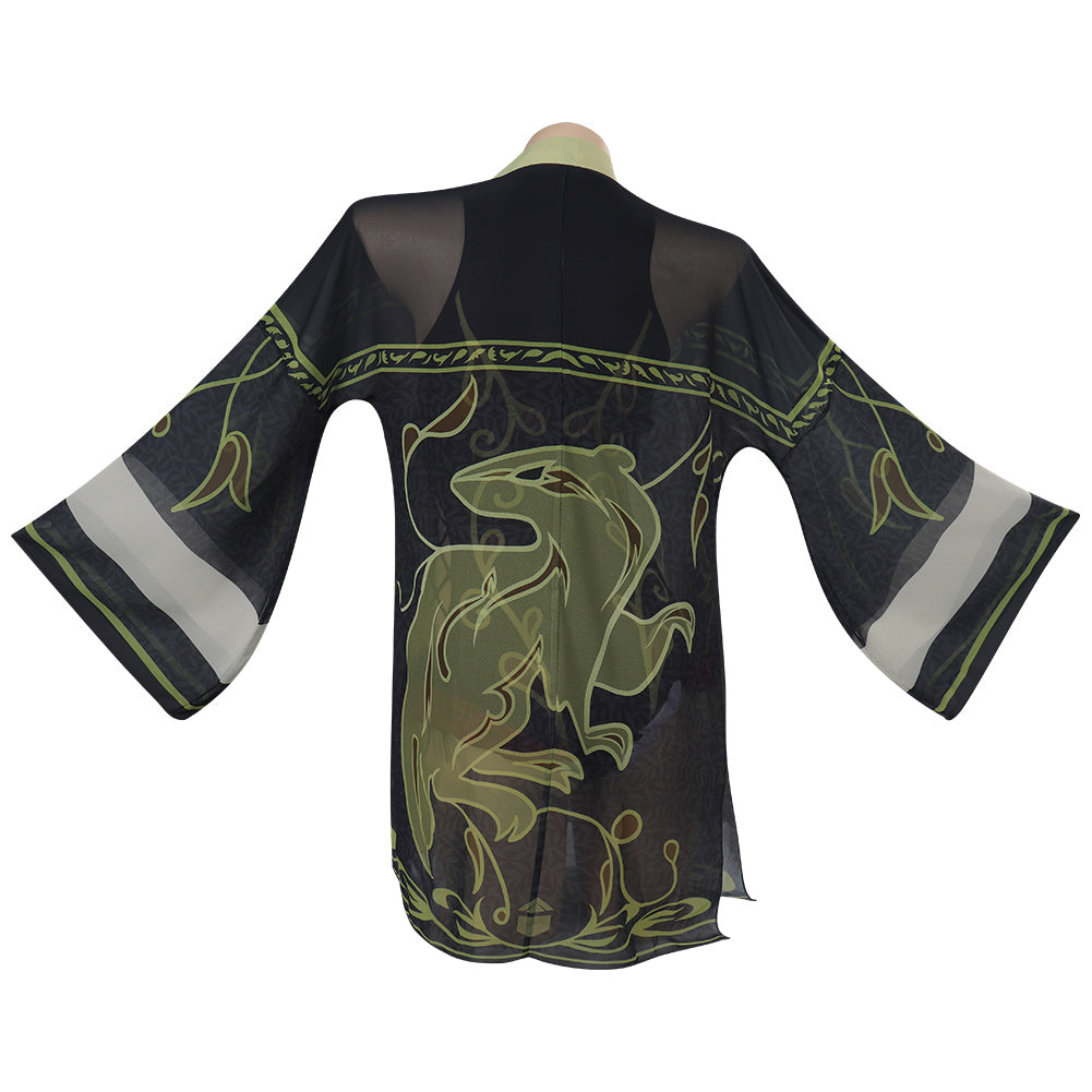 Hogwarts Legacy Harry Potter Hufflepuff Maillot De Bain Cosplay Costume Carnaval