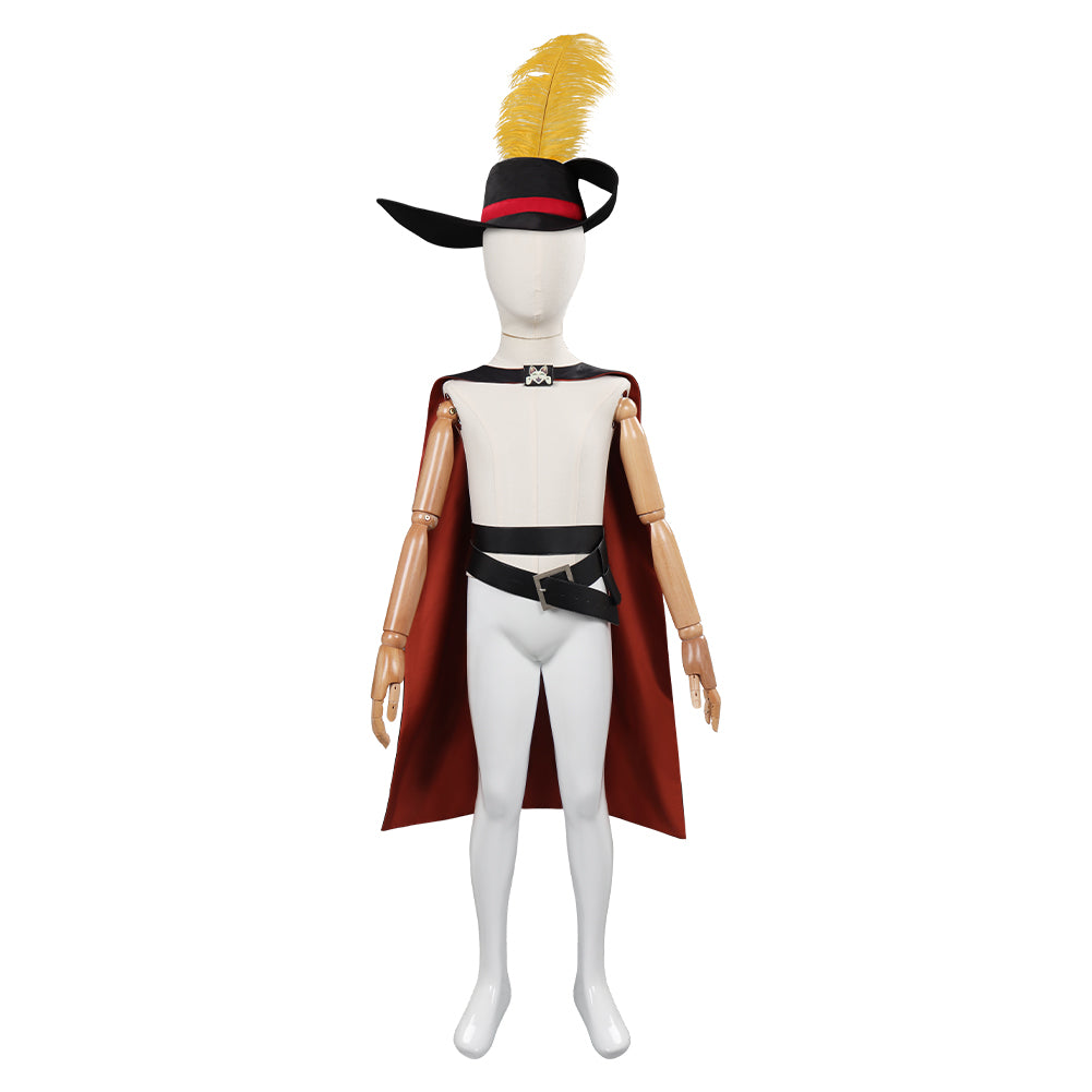 Enfant Le Chat potté 2 : La Dernière Quête Puss in Boots Ensemble Cosplay Costume