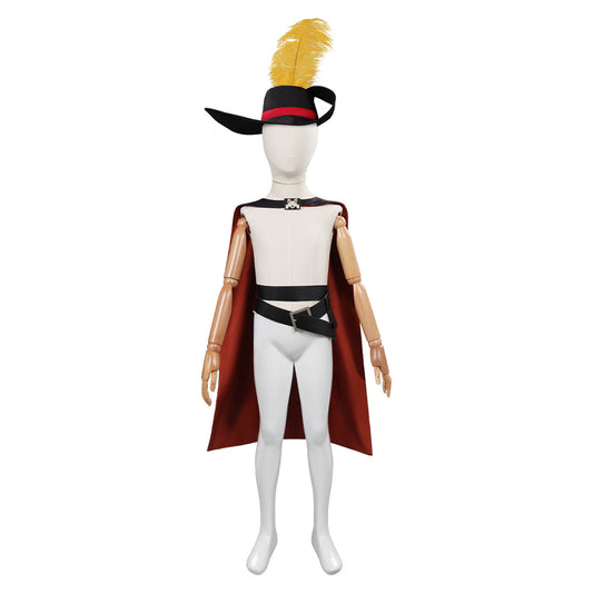 Enfant Le Chat potté 2 : La Dernière Quête Puss in Boots Ensemble Cosplay Costume