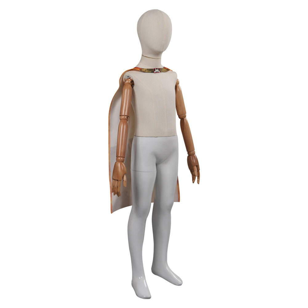 Enfant Le Chat potté 2 : La Dernière Quête Puss in Boots Cape Design Oiginal Cosplay Costume