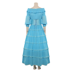 Adulte La Petite Sirène Ariel Robe Bleu Ensemble Cosplay Costume Carnaval