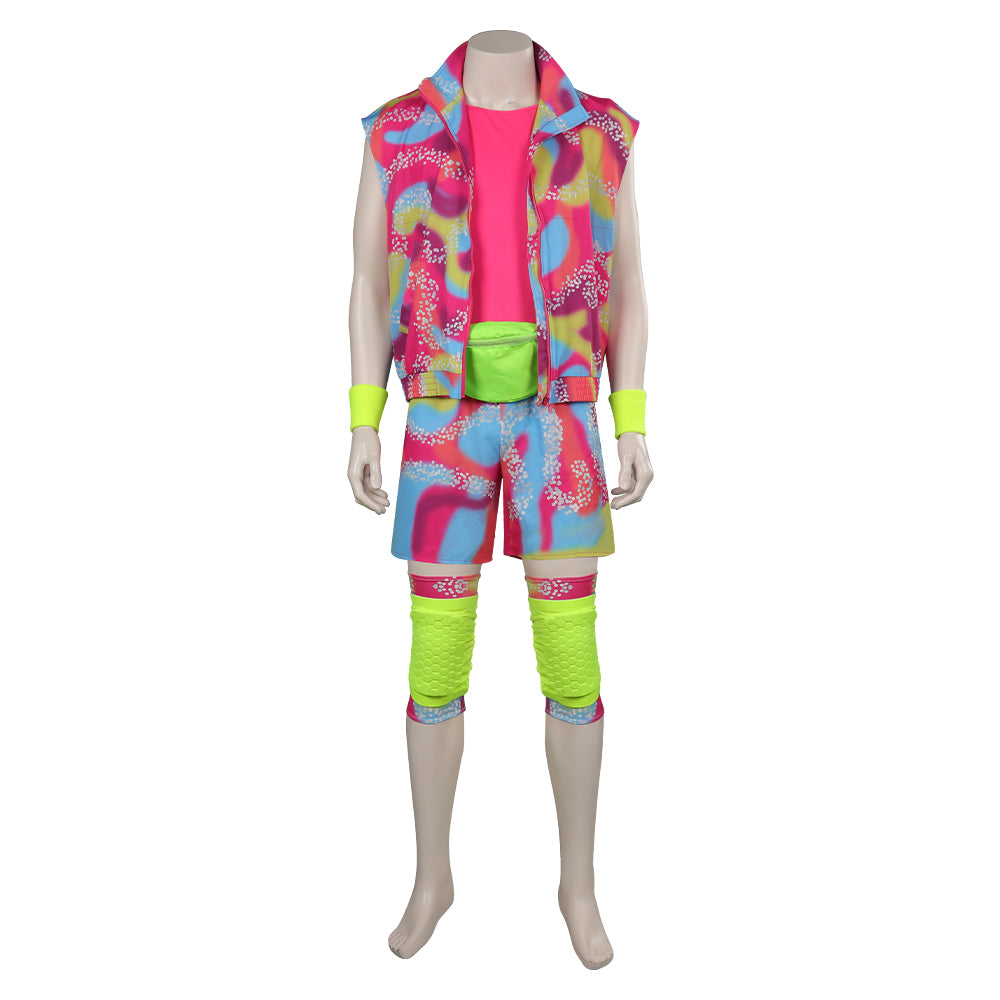 2023 Film Barbie Ken Plage Uniform Ryan Gosling Cosplay Costume Carnaval