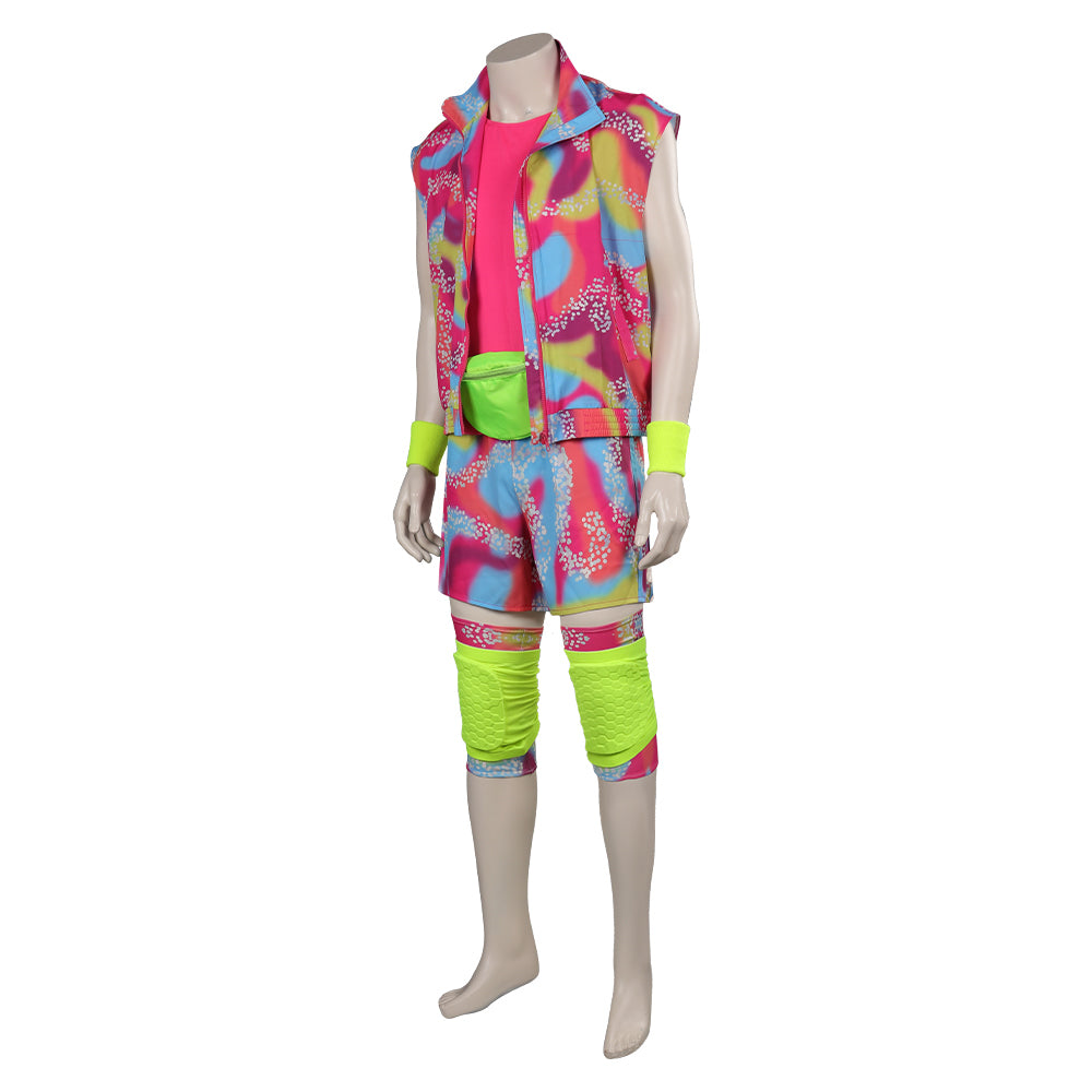 2023 Film Barbie Ken Plage Uniform Ryan Gosling Cosplay Costume Carnaval