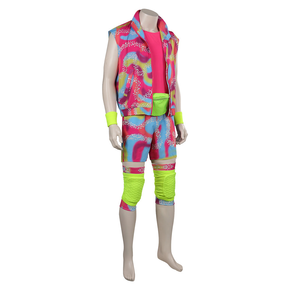 2023 Film Barbie Ken Plage Uniform Ryan Gosling Cosplay Costume Carnaval