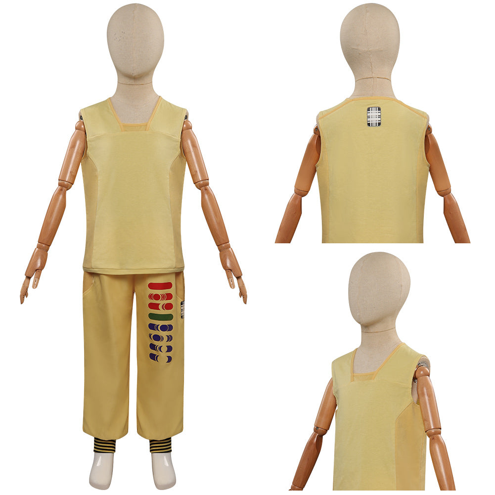 Enfant Guardians of the Galaxy Vol. 3 Jaune Uniform Cosplay Costume
