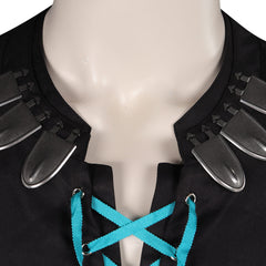 Final Fantasy XVI Cidolfus Telamon Jeu Uniform Noir Cosplay Costume