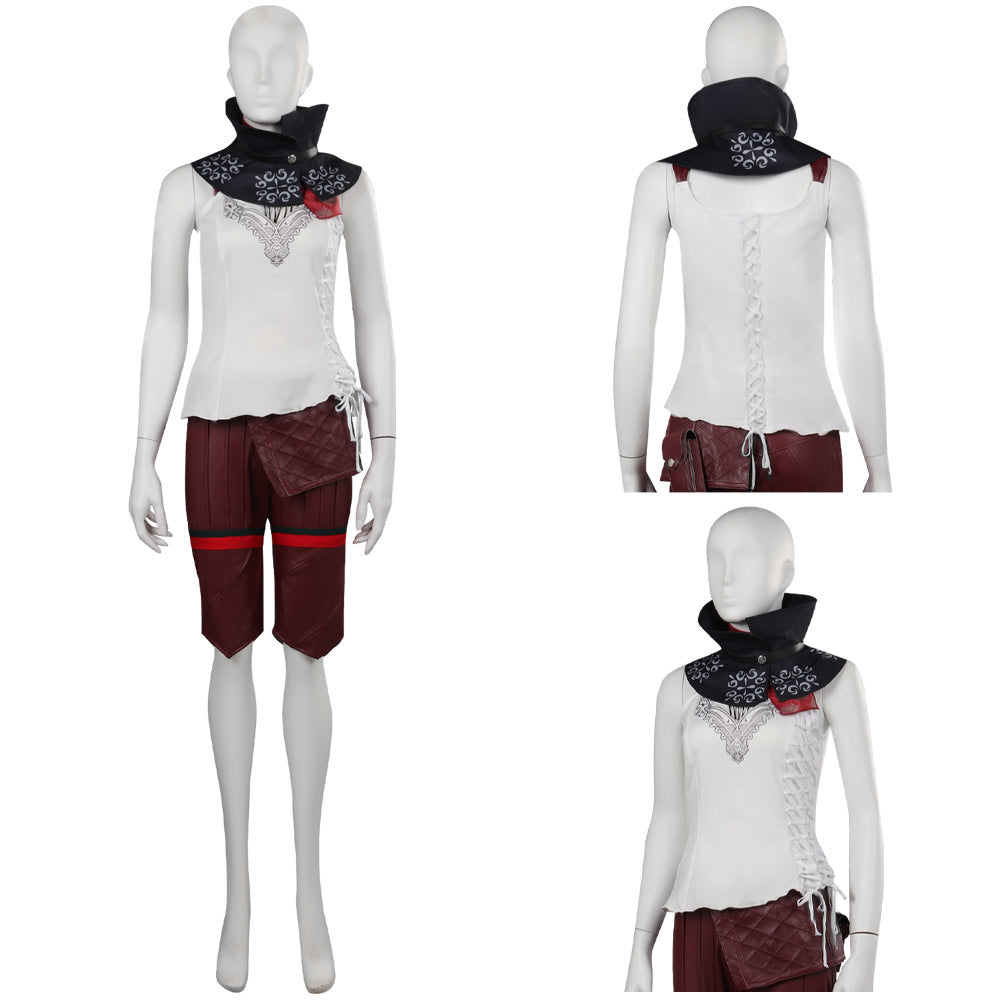Final Fantasy XVI Mid Femme Jeu Cosplay Costume