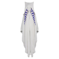 Star Wars Ahsoka Cape Blanc Femme Cosplay Costume