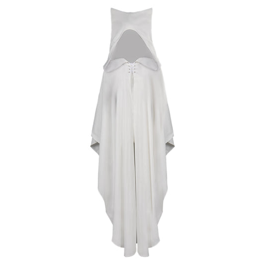 Star Wars Ahsoka Cape Blanc Femme Cosplay Costume