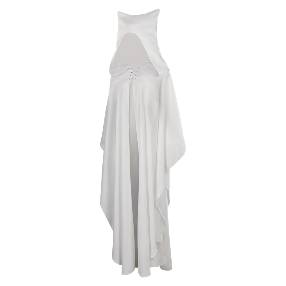 Star Wars Ahsoka Cape Blanc Femme Cosplay Costume