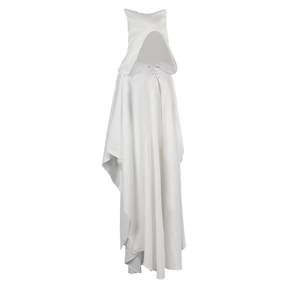 Star Wars Ahsoka Cape Blanc Femme Cosplay Costume
