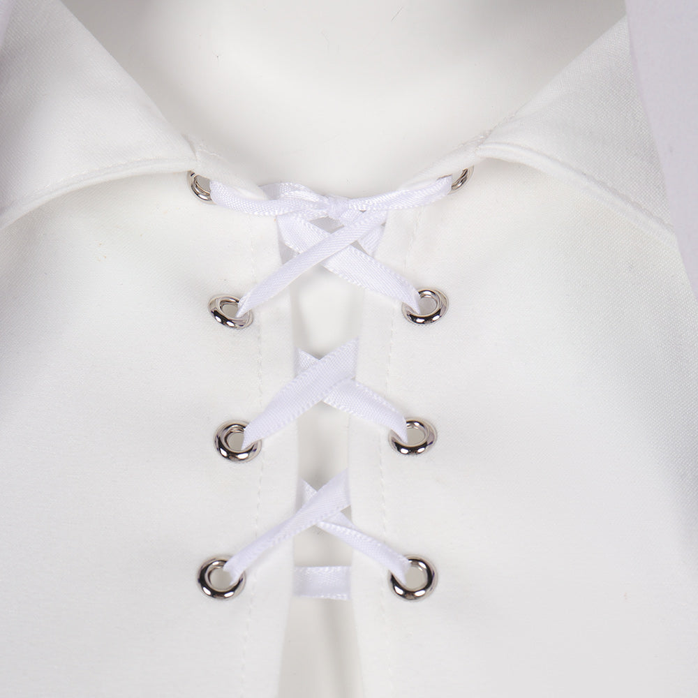 Star Wars Ahsoka Cape Blanc Femme Cosplay Costume