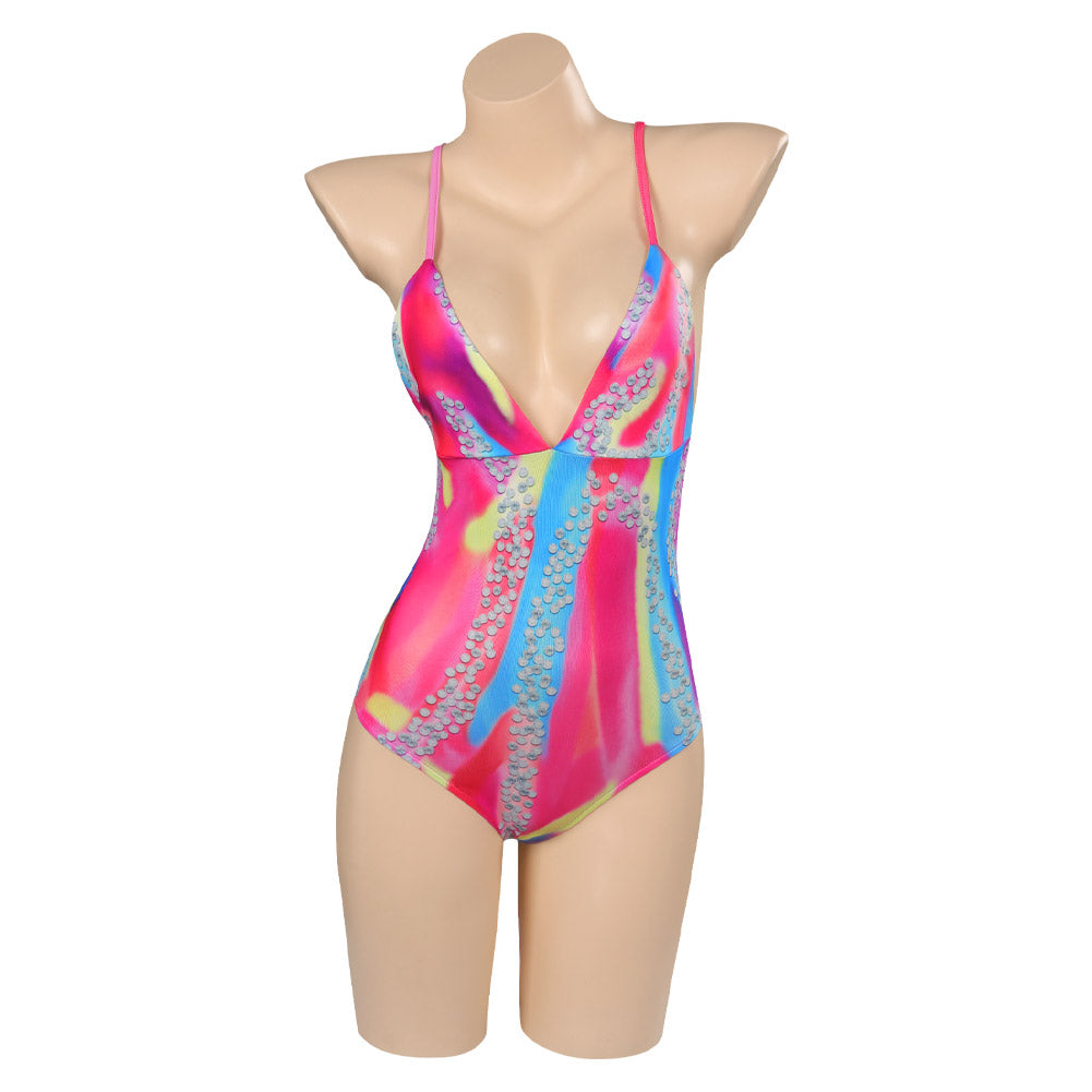 Film Barbie Maillot de Bain une Pièce Costume Design Original