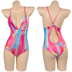 Film Barbie Maillot de Bain une Pièce Costume Design Original