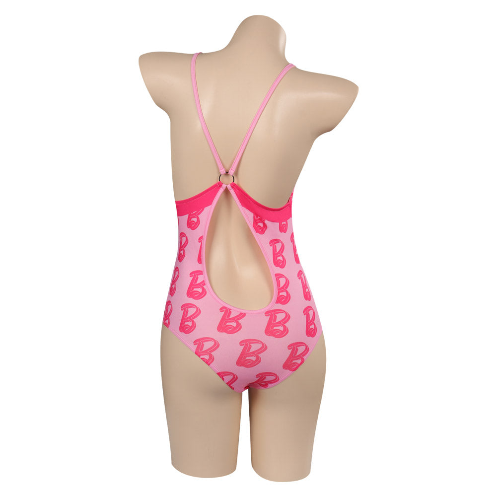 Film Barbie Maillot de Bain une Pièce Imprimé Costume Design Original