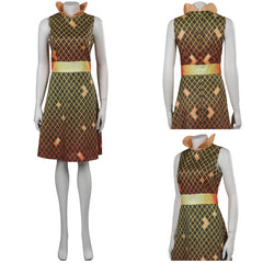 Adulte Film Elemental Ember Robe Uniforme Cosplay Costume