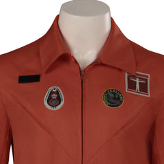 TV Black Mirror 6 Aaron Combinaison Spatiale Orange Cosplay Costume