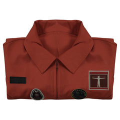 TV Black Mirror 6 Aaron Combinaison Spatiale Orange Cosplay Costume