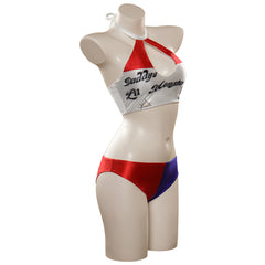Harley Quinn Maillot De Bain Cosplay Costume Design Original -Cossky