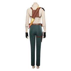 Adulte Strange World Avalonia, l'étrange Voyage Callisto Mal Cosplay Costume Carnaval