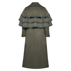 Good Omens 2 Aziraphale Uniform Cosplay Costume Halloween Carnival