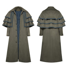 Good Omens 2 Aziraphale Uniform Cosplay Costume Halloween Carnival