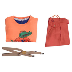 Lyle Lyle Crocodile Hector P. Valenti Uniform Cosplay Costume