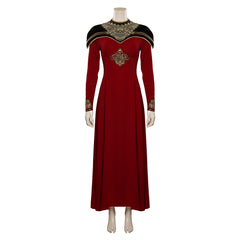 House of the Dragon Rhaenyra Targaryen Robe Manteau Vintage Cosplay Costume Médiéval