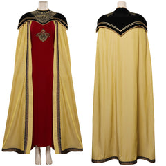 House of the Dragon Rhaenyra Targaryen Robe Manteau Vintage Cosplay Costume Médiéval