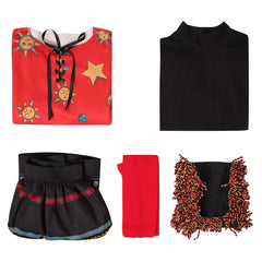 Hocus Pocus Adulte Dani Dennison Jupe Manteau Chapeau Cosplay Costume Halloween Carnival