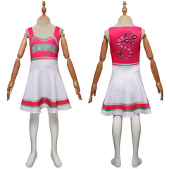 2022 Enfant Zombies 3 Addison Wells Cheerleading Robe Cosplay Costume
