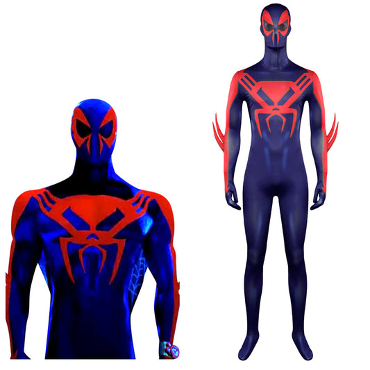 Adulte Spider-Man: Across The Spider-Verse Spiderman 2099 Miguel O’Hara Combinaison Cosplay Costume