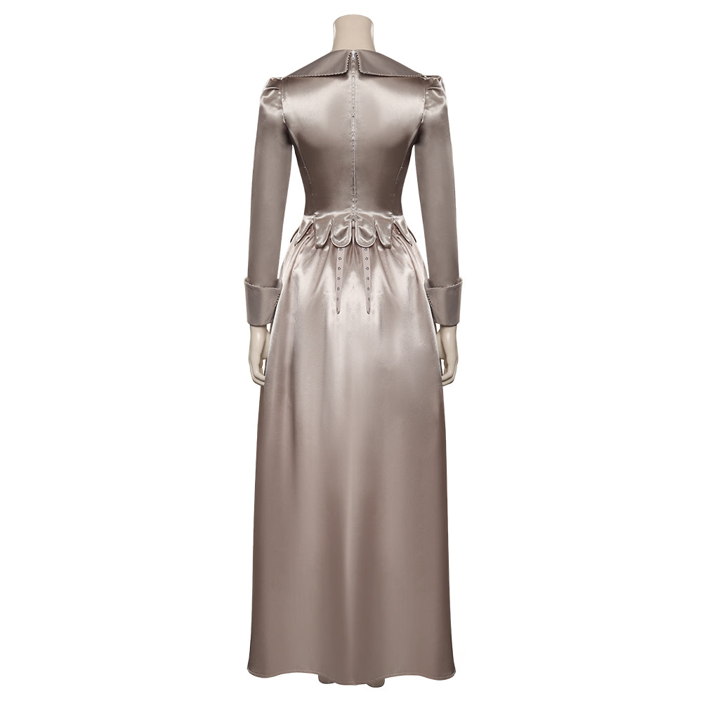 Adulte Wednesday Addams Goody Femme Robe Cosplay Costume