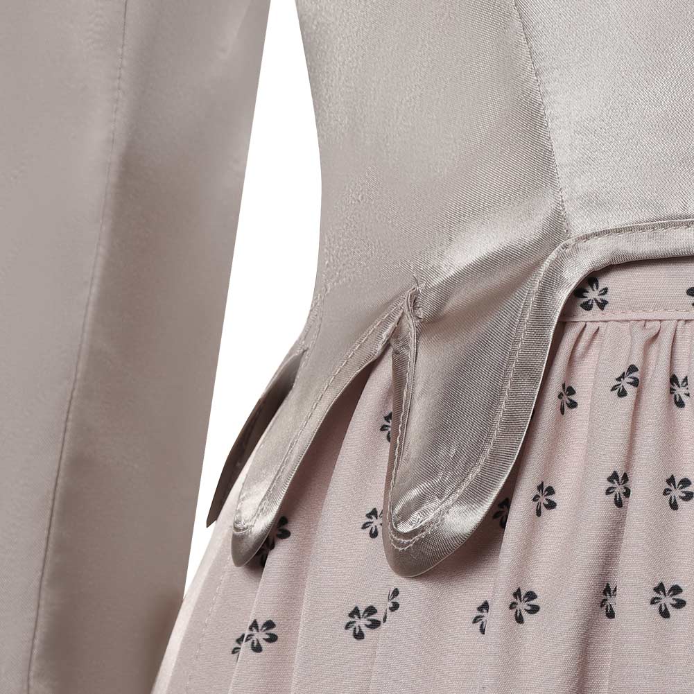 Adulte Wednesday Addams Goody Femme Robe Cosplay Costume