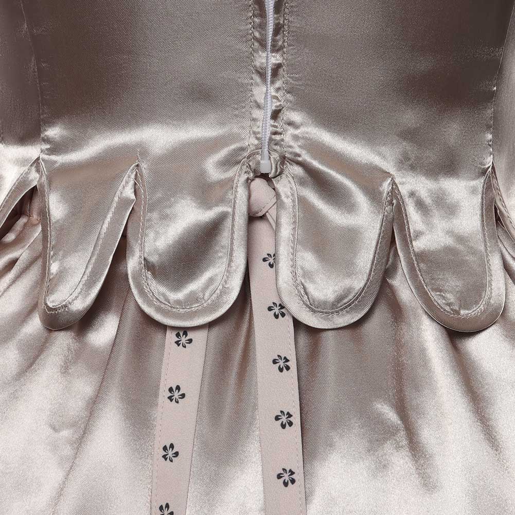 Adulte Wednesday Addams Goody Femme Robe Cosplay Costume