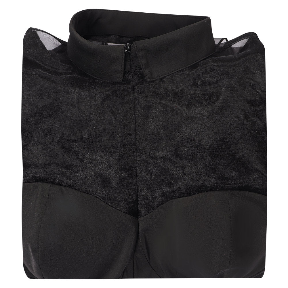 Wednesday Addams Wednesday Robe Design Original Combinaison Cosplay Costume Carnaval