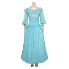 Film La Petite Sirène The Little Mermaid Ariel Bleu Robe Cosplay Costume